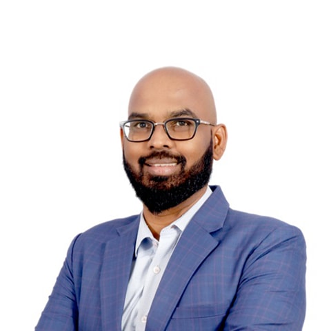 This is a profile image of K Ganesh